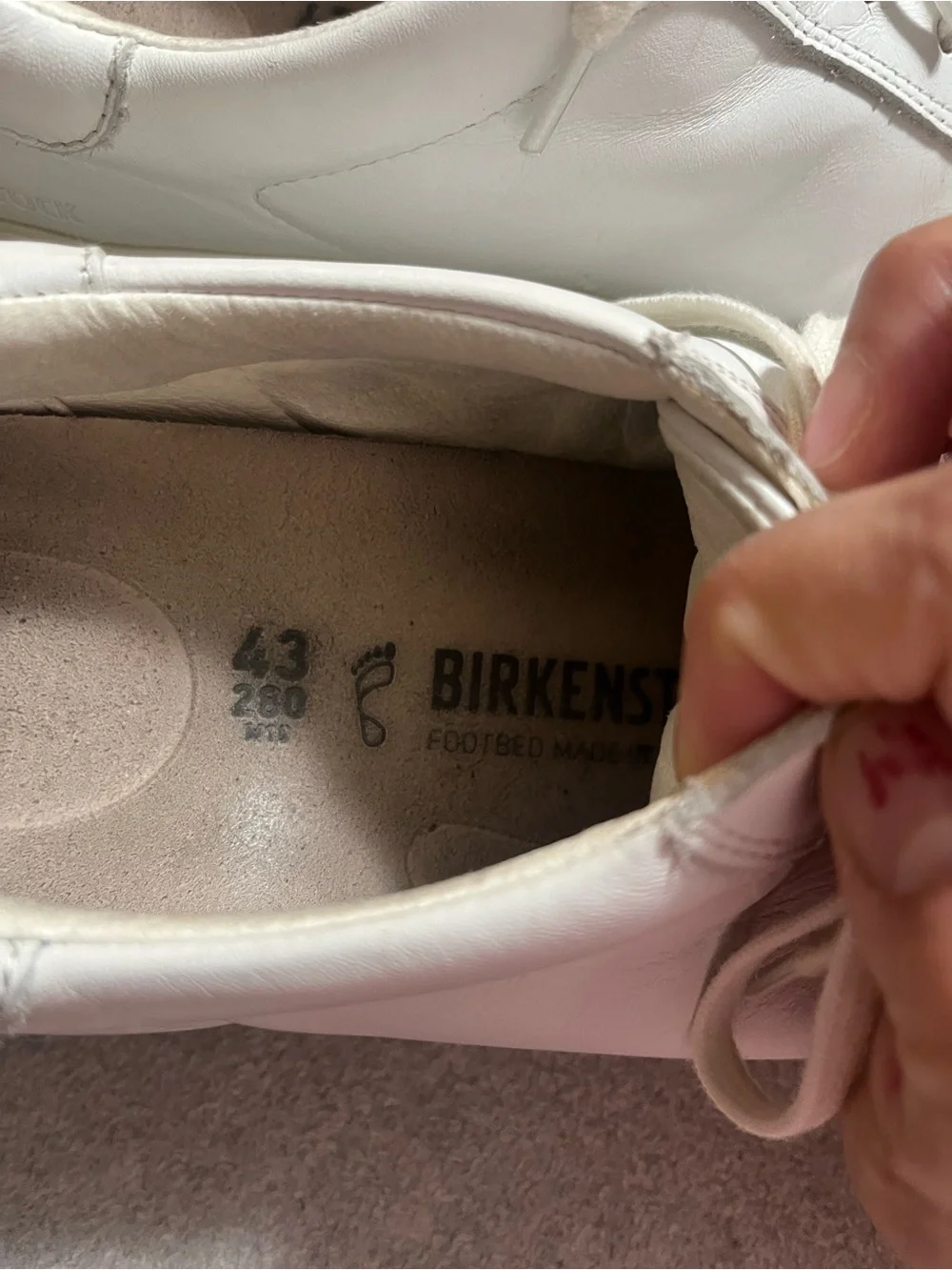 Birkenstock sleek leather